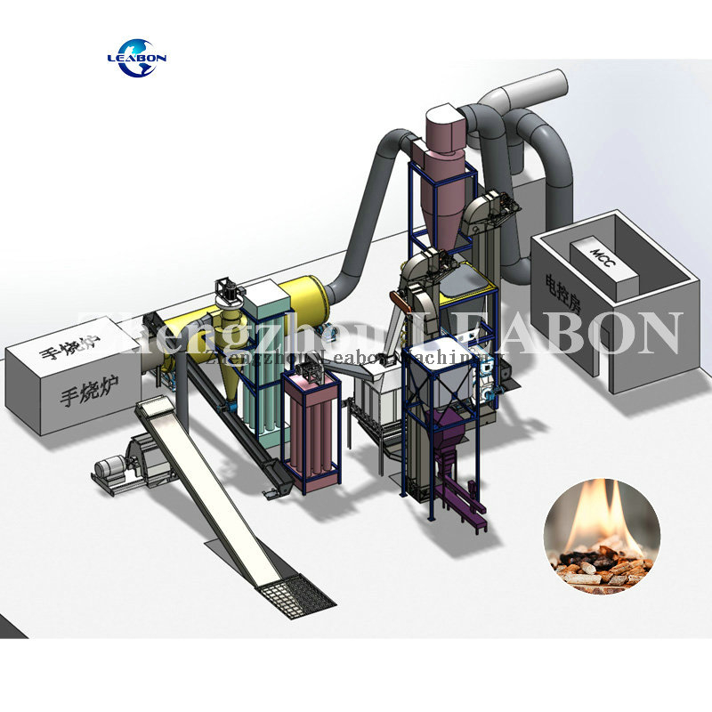 2-5T/H CE Certification Hard Wood Pellet Mill Price 