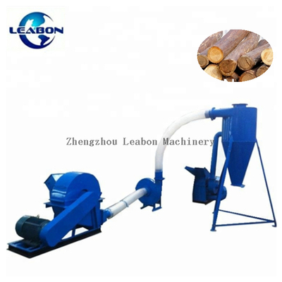  Easy Operation 500-1000kg/h Wast Wood Crusher Machine Sawdust Processing Branch Cutter Price